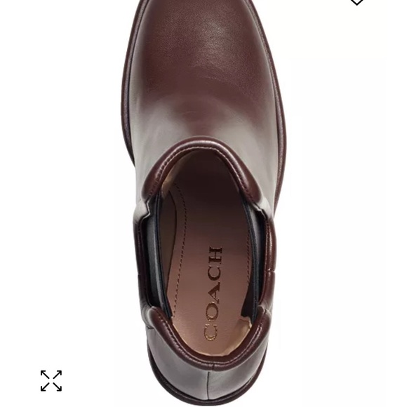 Coach Geneva Chelsea Boot in Brown Maple Leather Size 11 NEW - Picture 14 of 14